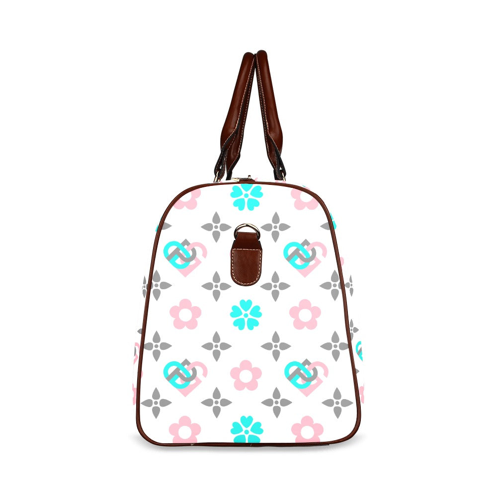 Travel Bag (Brown) (Model 1639)