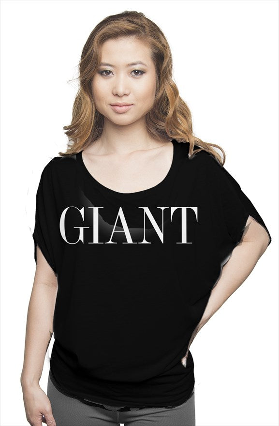 flowy draped tee