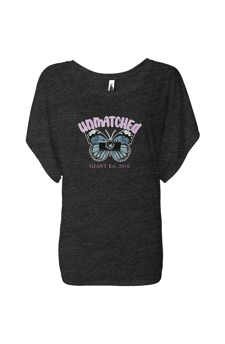 flowy draped tee Unmatched Butterfly