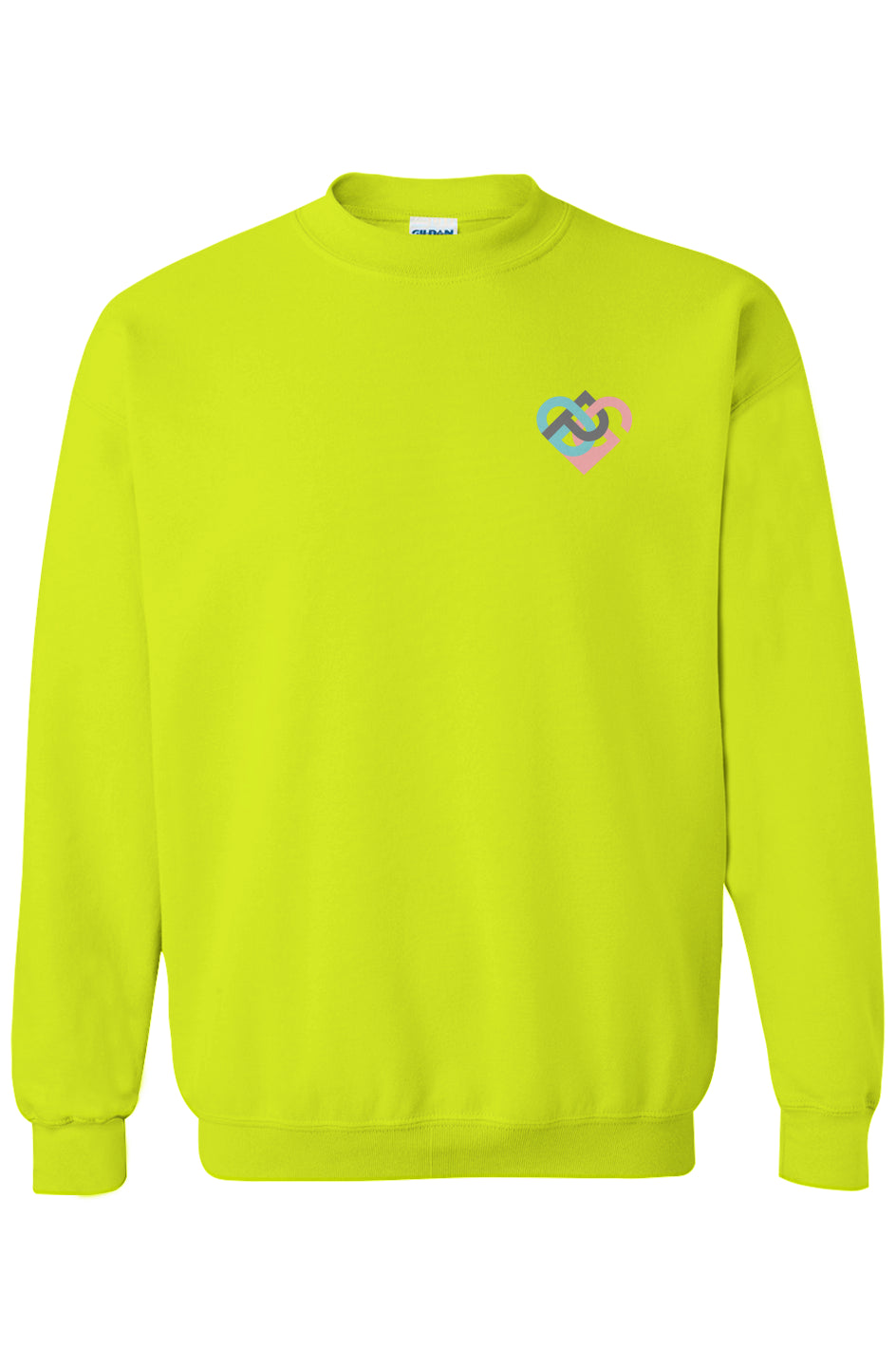 High Visibility Crewneck Embroidered Logo
