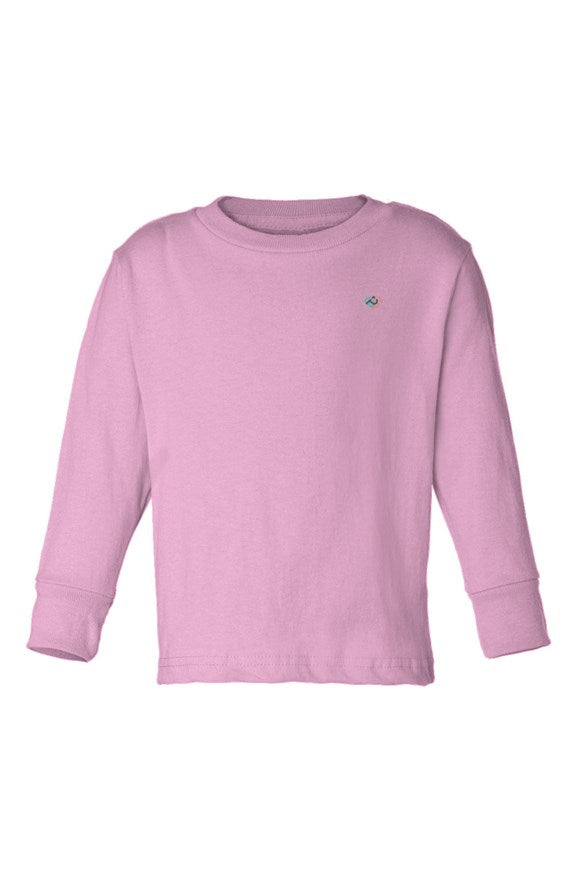 Kids Long Sleeve T-Shirt Embroidered