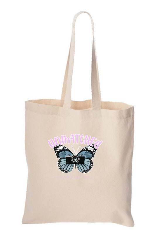 Basic Tote Bag Unmatched Butterfly