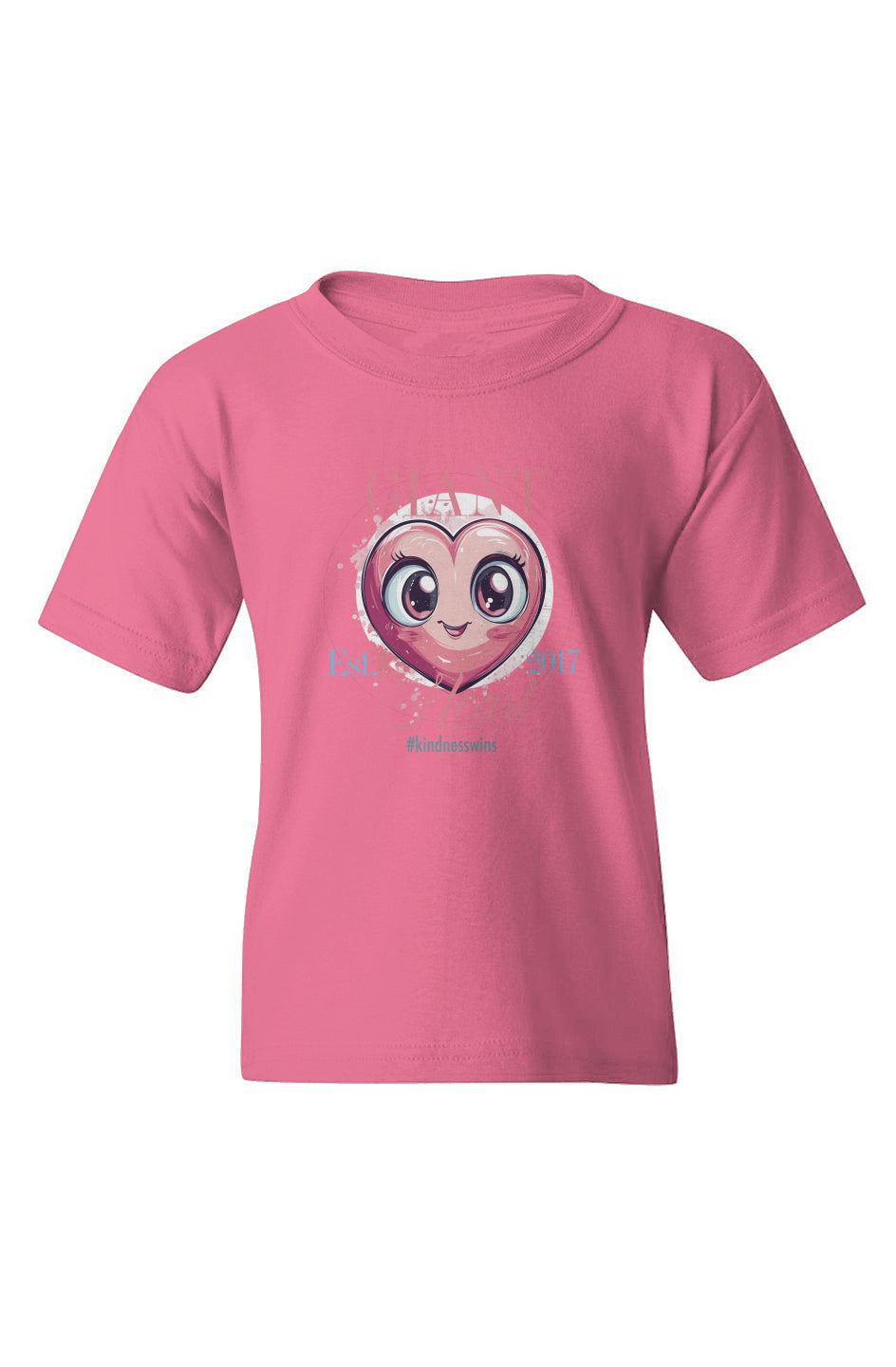 Giant Heart Cotton Youth T-Shirt