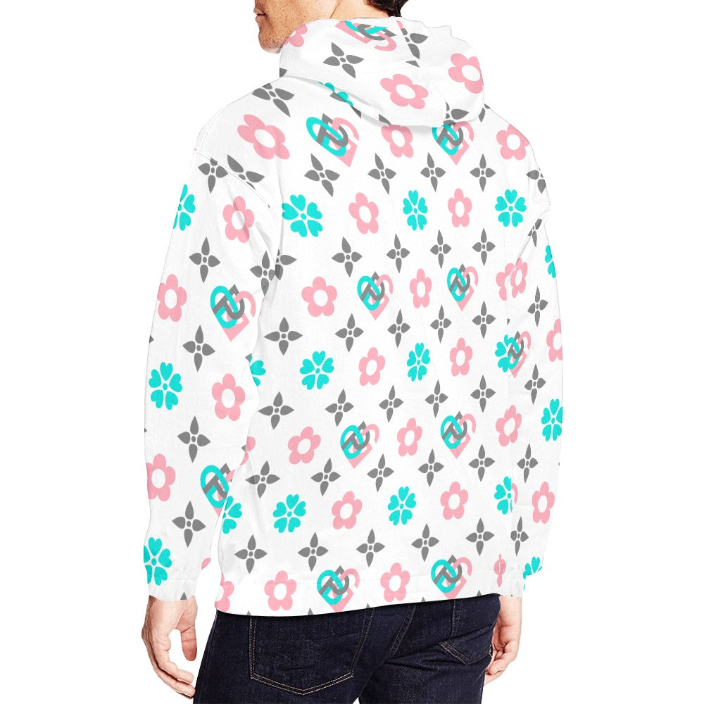 Men's All Over Print Hoodie (USA Size) (Model H13)