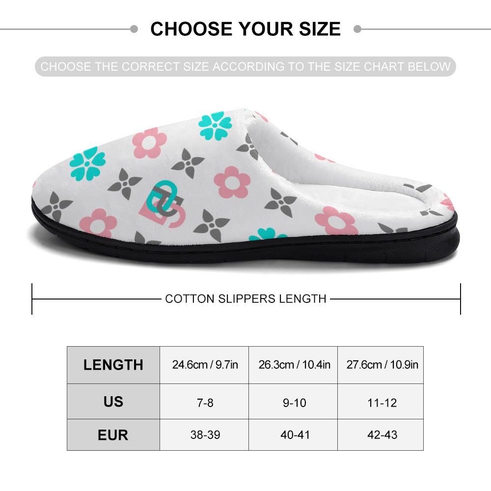 Cotton slippers