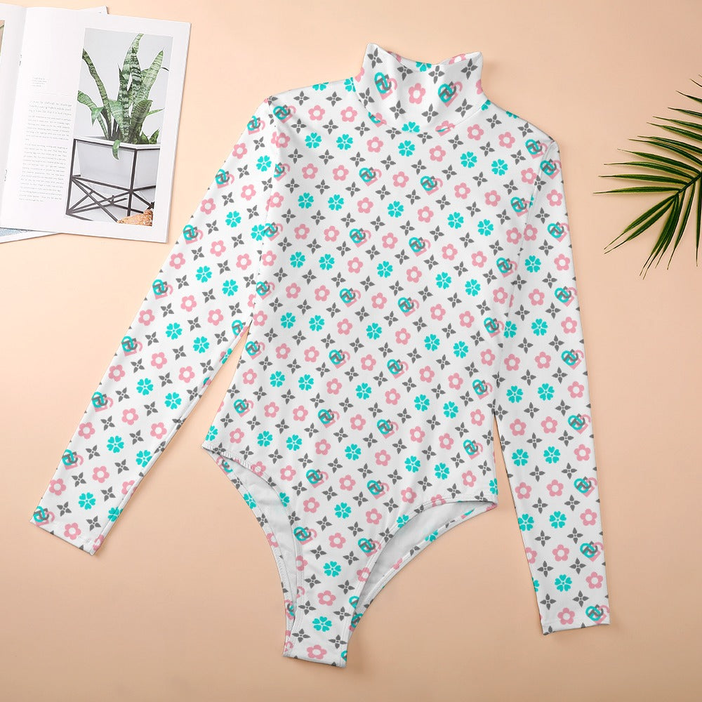 GP Girl Turtleneck Long Sleeve Bodysuit