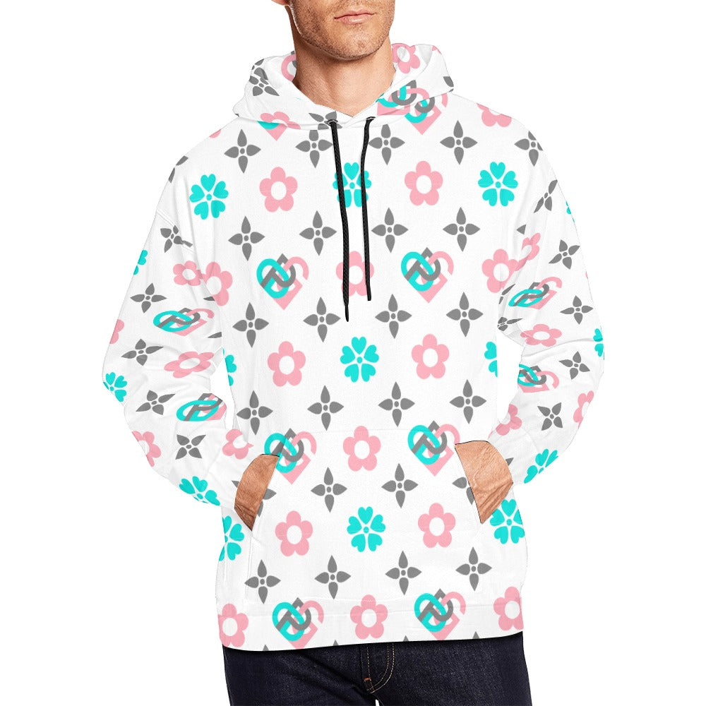 Men's All Over Print Hoodie (USA Size) (Model H13)