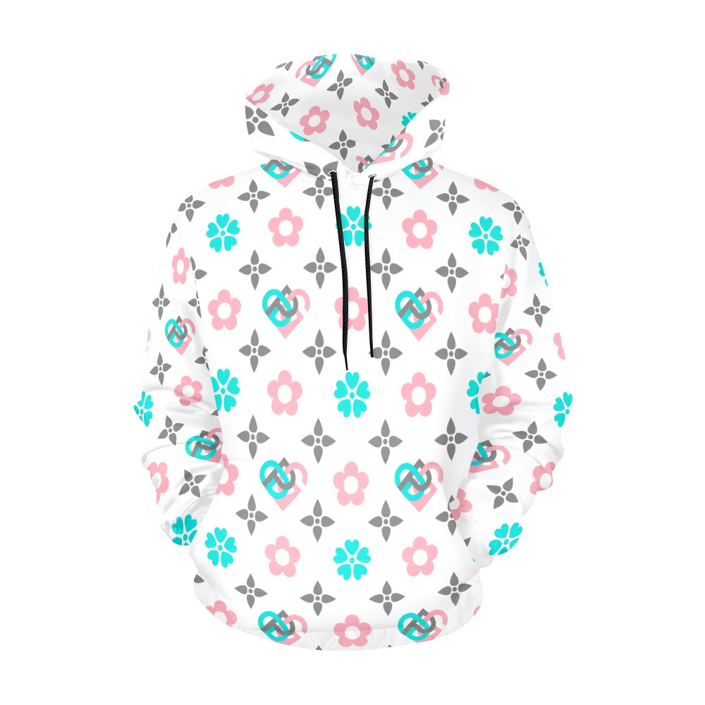 Men's All Over Print Hoodie (USA Size) (Model H13)