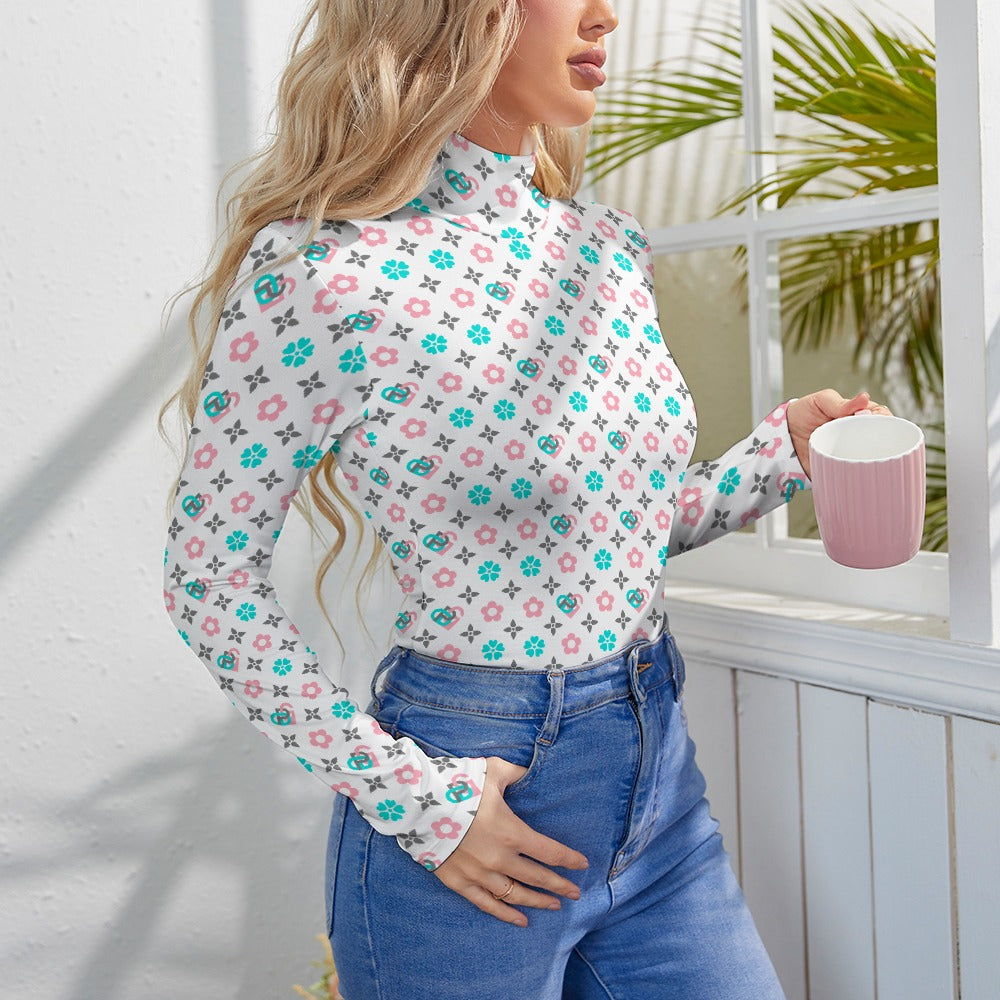 GP Girl Turtleneck Long Sleeve Bodysuit